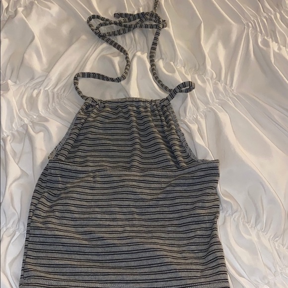 Urban Outfitters BDG Striped Halter Top - Picture 2 of 4